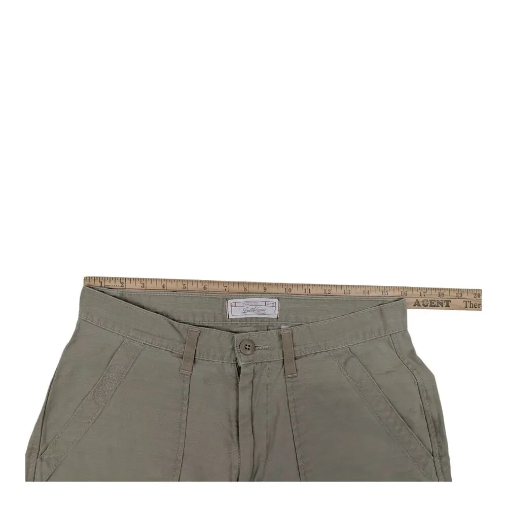 Vintage Levi's Cargo Loose Skater Pants Men’s 32 x 32 Khaki Beige Y2K *READ